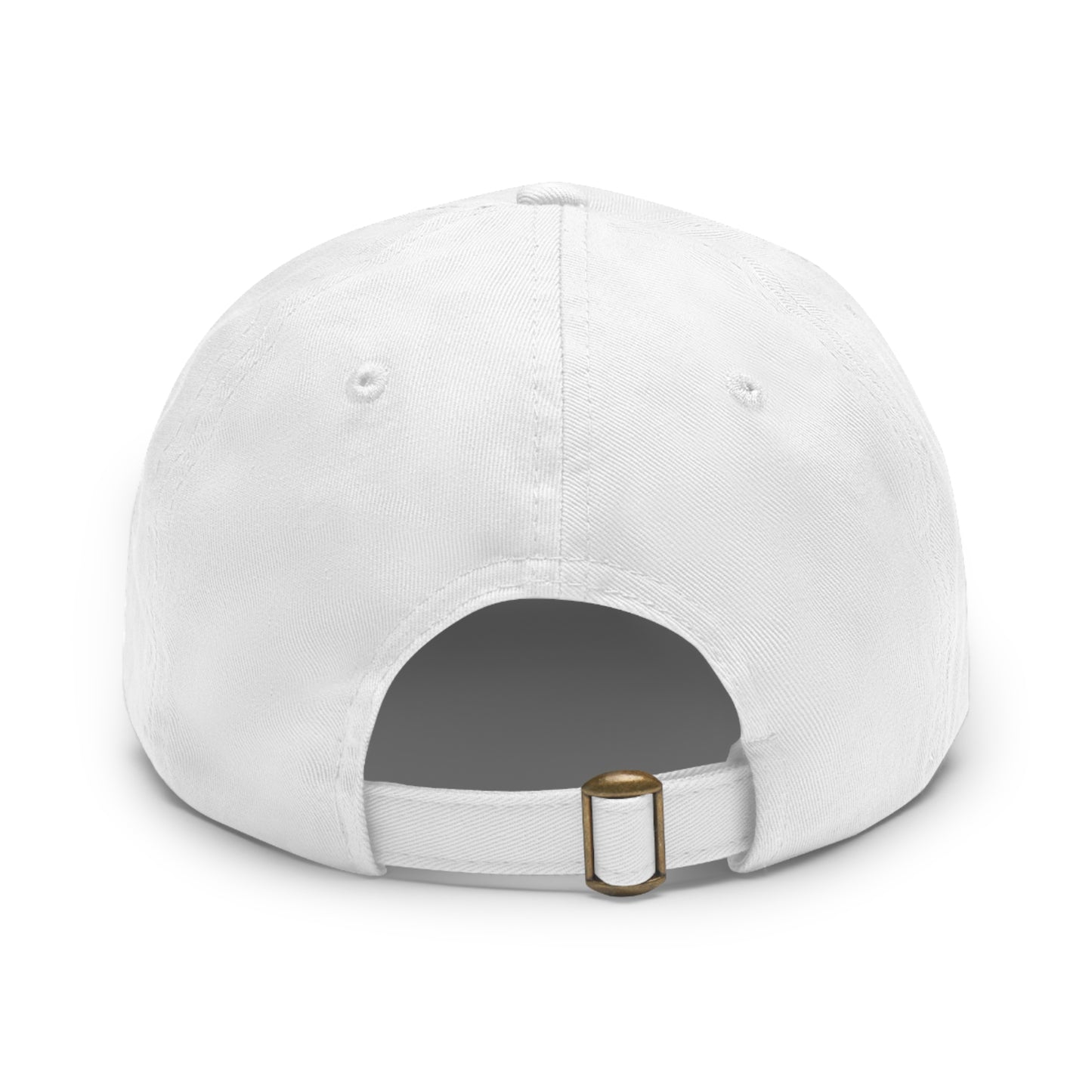Super SezZy Stylish Minimalist Hat with Round Leather Patch