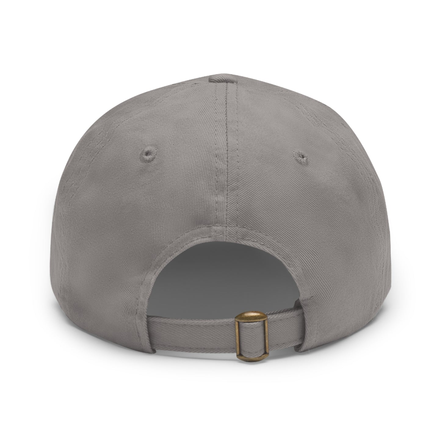 Super SezZy Stylish Minimalist Hat with Round Leather Patch