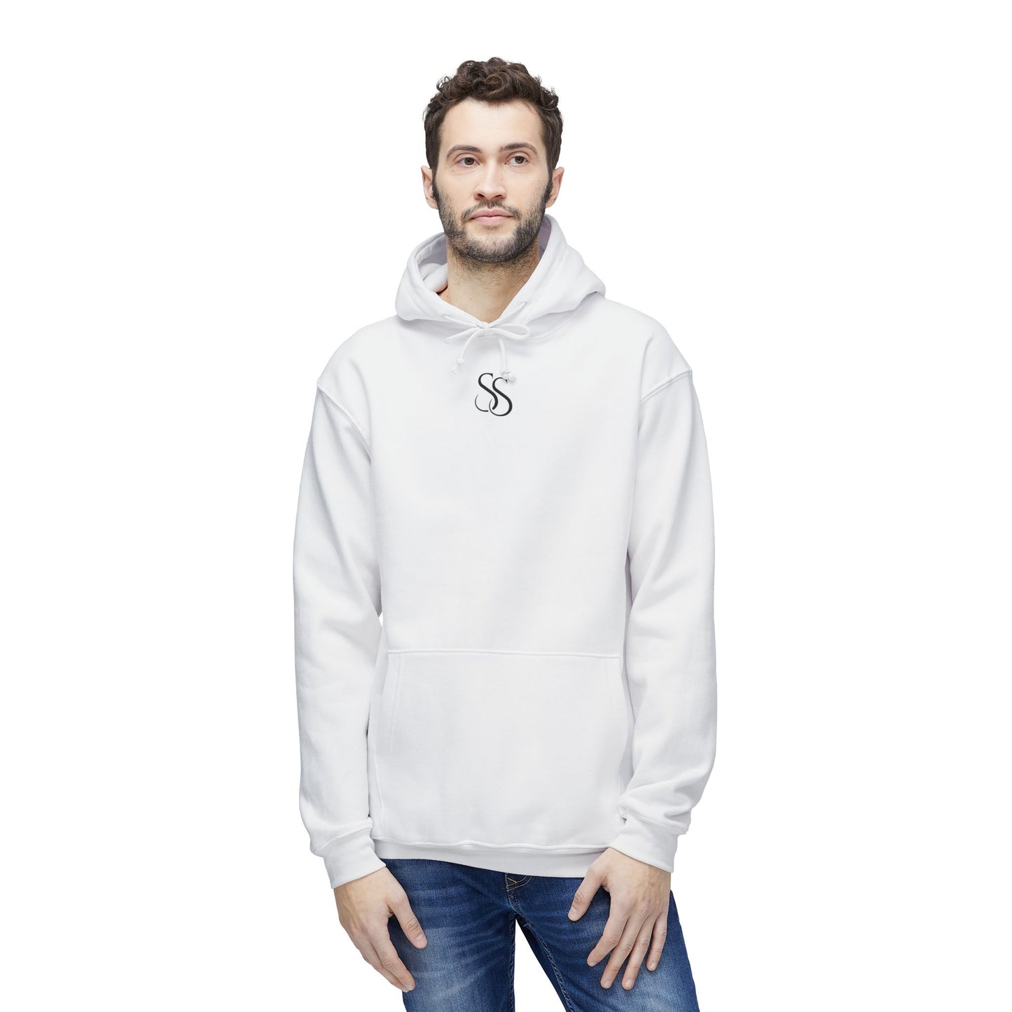 Super SezZy Hoodie — Chest Logo Hooded Sweatshirt
